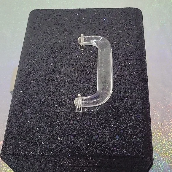 HTF Victoria Secret 2014 Glitter Makeup Cosmetic Train Case/ Box - Picture 4 of 11